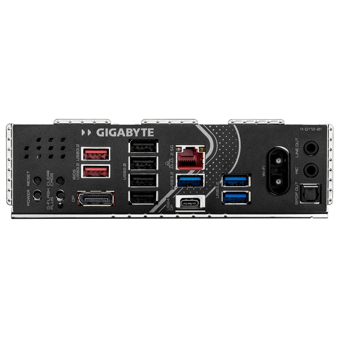 Gigabyte Z890 EAGLE WIFI7 PLUS Intel 1851 Socket Motherboard, ATX, 4x DDR5 Slots, 4x M.2 Sockets, Fitted I/O Shield, 2.5GbE LAN, Wi-Fi 7, 1x DisplayPort / 1x USB-C (USB4)