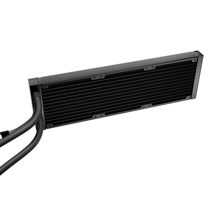 be quiet! Light Loop IO LCD 360mm Black AIO CPU Liquid Cooler, IPS Display, ARGB, 3x Light Wings LX 120mm PWM Fans and IO Controller