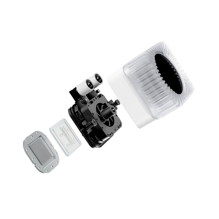 be quiet! Light Loop IO LCD 360mm White AIO CPU Liquid Cooler, IPS Display, ARGB, 3x Light Wings LX 120mm PWM Fans and IO Controller