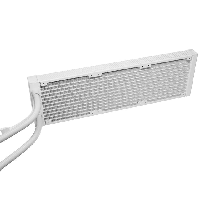 be quiet! Light Loop IO LCD 360mm White AIO CPU Liquid Cooler, IPS Display, ARGB, 3x Light Wings LX 120mm PWM Fans and IO Controller
