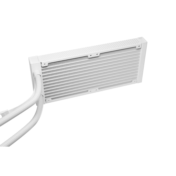 be quiet! Light Loop IO LCD 240mm White AIO CPU Liquid Cooler, IPS Display, ARGB, 2x Light Wings LX 120mm PWM Fans and IO Controller