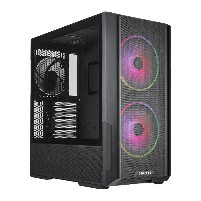 Lian Li LANCOOL 216 Black ARGB Mid-Tower Tempered Glass PC Gaming Case
