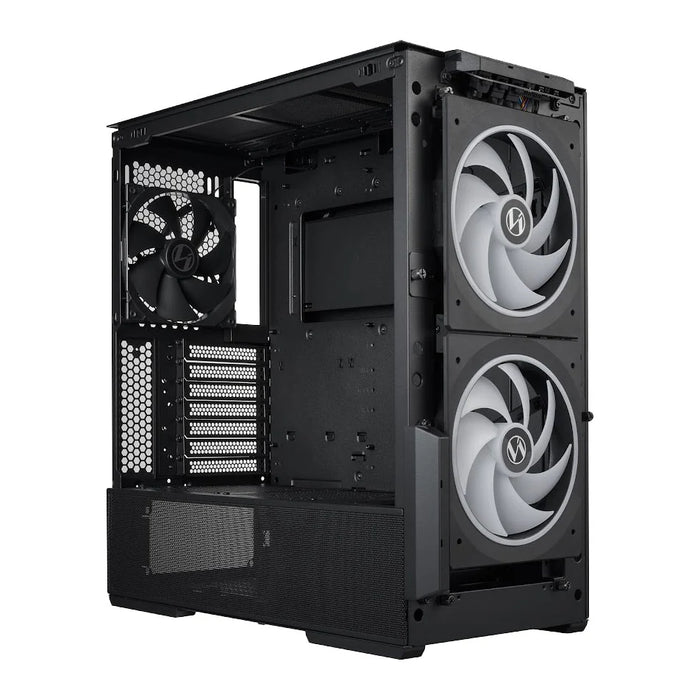 Lian Li LANCOOL 216 Black ARGB Mid-Tower Tempered Glass PC Gaming Case