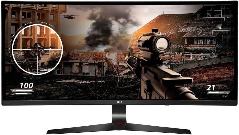 LG 34UC79G-B 34'' UltraWide Full HD IPS Curved Gaming Monitor - Refurbished