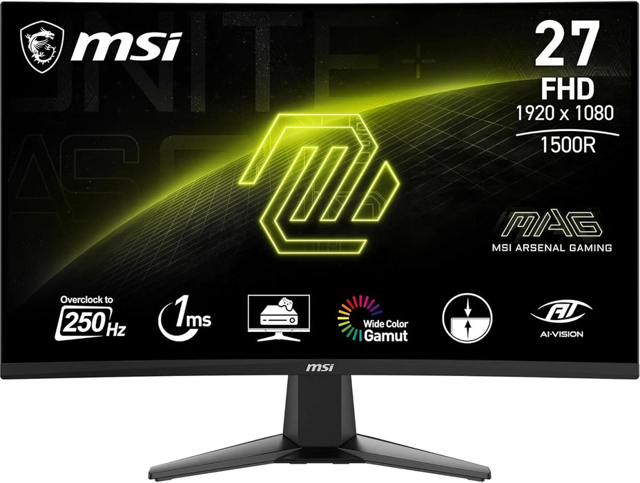 MSI MAG 27C6X 27" 250Hz Gaming Monitor - Refurbished