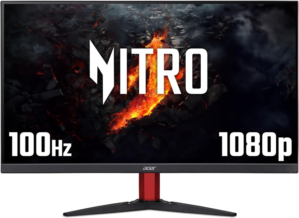 Acer Nitro KG2 27" 100Hz Full HD HDMI VGA Monitor - Refurbished