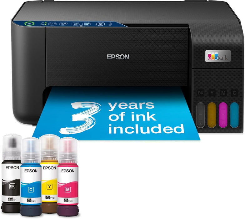 Epson EcoTank ET-2861 Multifunction Wi-Fi Ink Tank Printer Colour Wireless All-in-One A4 5760x1440 DPI