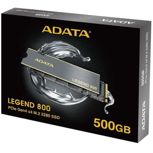 ADATA 1TB Legend 800 M.2 NVMe SSD, M.2 2280, PCIe Gen4, 3D NAND, R/W 3500/2200 MB/s, No Heatsink-Internal SSD Drives-Gigante Computers