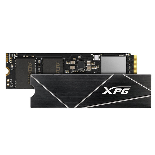 ADATA 2TB XPG GAMMIX S70 Blade M.2 NVMe SSD, M.2 2280, PCIe 4.0, 3D NAND, R/W 7400/6700 MB/s, 750K/750K IOPS, PS5 Compatible, No Heatsink-Internal SSD Drives-Gigante Computers