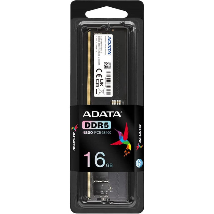 ADATA Premier, 16GB, DDR5, 4800MHz (PC5-38400), CL40, 1.1V, DIMM Memory-Memory - Desktop-Gigante Computers