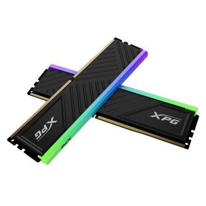 ADATA XPG Spectrix D35G RGB 16GB Kit (2 x 8GB), DDR4, 3200MHz (PC4-25600), CL16, XMP 2.0, DIMM Memory, Black-Memory - Desktop-Gigante Computers