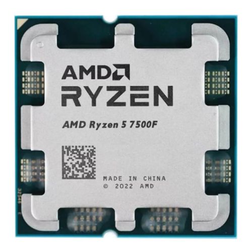 AMD Ryzen 5 7500F CPU, AM5, 3.7GHz (5.0 Turbo), 6-Core, 65W, 38MB Cache, 5nm, 7th Gen, No Graphics, NO HEATSINK/FAN - OEM *TRAY*-Processors-Gigante Computers