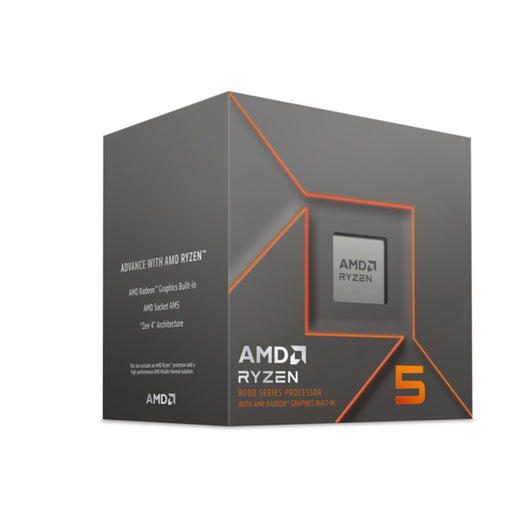 AMD Ryzen 5 8500G 3.7GHz 6 Core AM5 Processor, 12 Threads, 5.0GHz Boost, Radeon Graphics-Processors-Gigante Computers