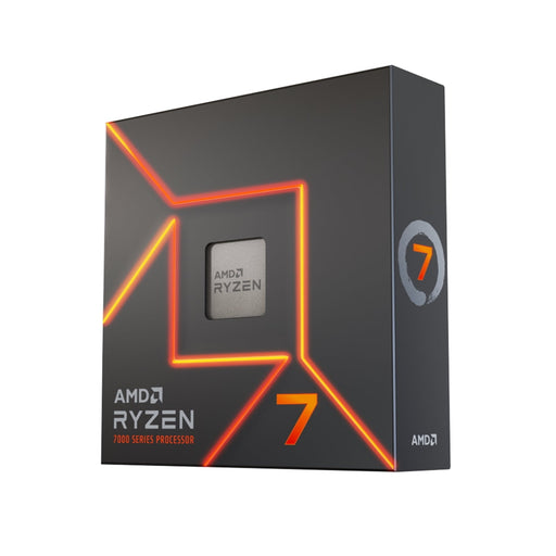 AMD Ryzen 7 7700X with Radeon Graphics, 8 Core Processor, 16 Threads, 4.5Ghz up to 5.4Ghz Turbo, 40MB Cache, 105W, No Fan-Processors-Gigante Computers