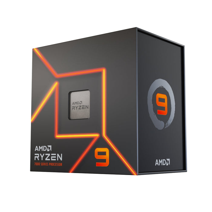 AMD Ryzen 9 7900X with Radeon Graphics, 12 Core Processor, 24 Threads, 4.7Ghz up to 5.6Ghz Turbo, 76MB Cache, 170W, No Fan-Processors-Gigante Computers