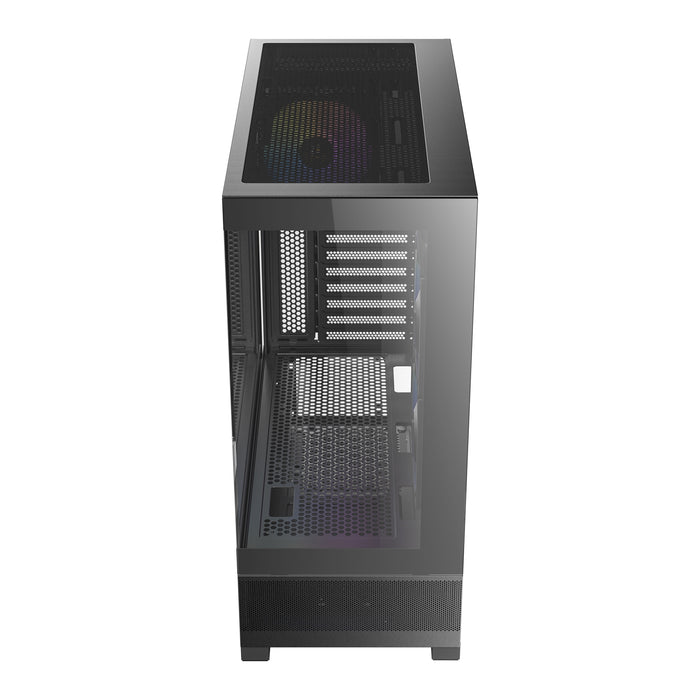 ANTEC CX700 Mid Tower Gaming Case, Black, 270 Full-View Tempered Glass, 3 x 120 mm ARGB PWM Fans, 1 x USB 3.0 / 1 x USB Type-C, ATX, Micro ATX, ITX-Cases-Gigante Computers