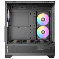 ANTEC CX700 Mid Tower Gaming Case, Black, 270 Full-view tempered glass, 6x 120mm RGB fans, 1x USB 3.0 / 1x USB Type-C, ATX, Micro ATX, ITX-Cases-Gigante Computers