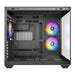 ANTEC CX800 Mid Tower Gaming Case, Black, 270 Full-view tempered glass, 3 x 120mm ARGB reverse fans, 1x USB 2.0 / 1x USB 3.0, ATX, Micro ATX, ITX-Cases-Gigante Computers