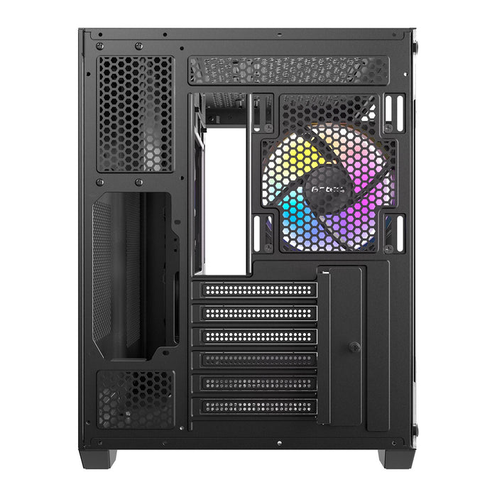 ANTEC CX800 Mid Tower Gaming Case, Black, 270 Full-view tempered glass, 3 x 120mm ARGB reverse fans, 1x USB 2.0 / 1x USB 3.0, ATX, Micro ATX, ITX-Cases-Gigante Computers
