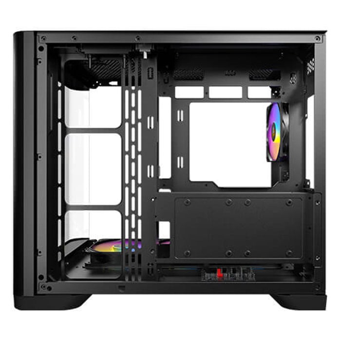 ANTEC Constellation C5 Curve Black ARGB Case, Curved Glass Panels, Dual Chamber, Support back-connect motherboards, 4 x ARGB PWM fans with built-in fan controller, ATX, Micro-ATX, ITX-Cases-Gigante Computers