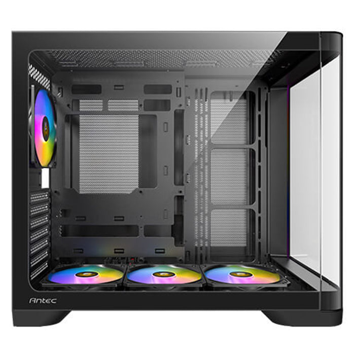 ANTEC Constellation C5 Curve Black ARGB Case, Curved Glass Panels, Dual Chamber, Support back-connect motherboards, 4 x ARGB PWM fans with built-in fan controller, ATX, Micro-ATX, ITX-Cases-Gigante Computers