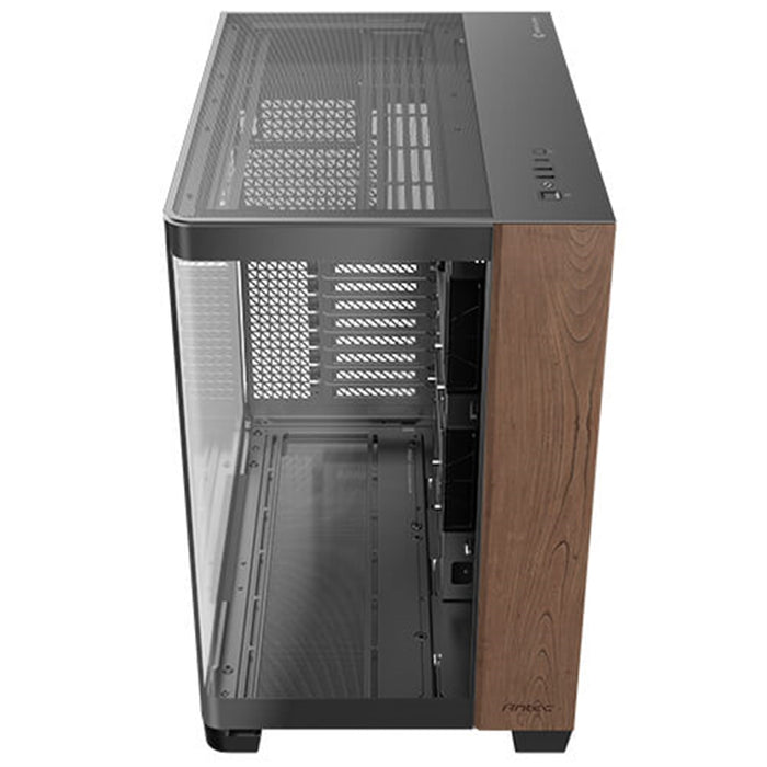 ANTEC Constellation C8 Dual Chamber Case, Gaming, Curve Wood, Full Tower, 2 x USB 3.0 / 1 x USB Type-C, Super wide angle single curved glass with exotic wood, E-ATX, ATX, Micro ATX, ITX-Cases-Gigante Computers
