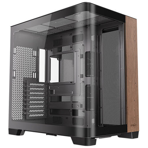 ANTEC Constellation C8 Dual Chamber Case, Gaming, Curve Wood, Full Tower, 2 x USB 3.0 / 1 x USB Type-C, Super wide angle single curved glass with exotic wood, E-ATX, ATX, Micro ATX, ITX-Cases-Gigante Computers