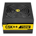 ANTEC Cuprum Strike CSK750H 750W PSU, 120mm Silent Fan, 80 PLUS Bronze, Semi Modular, UK Plug, Flat Black Cables, CircuitShield Industrial-Grade Protections-Power Supplies-Gigante Computers