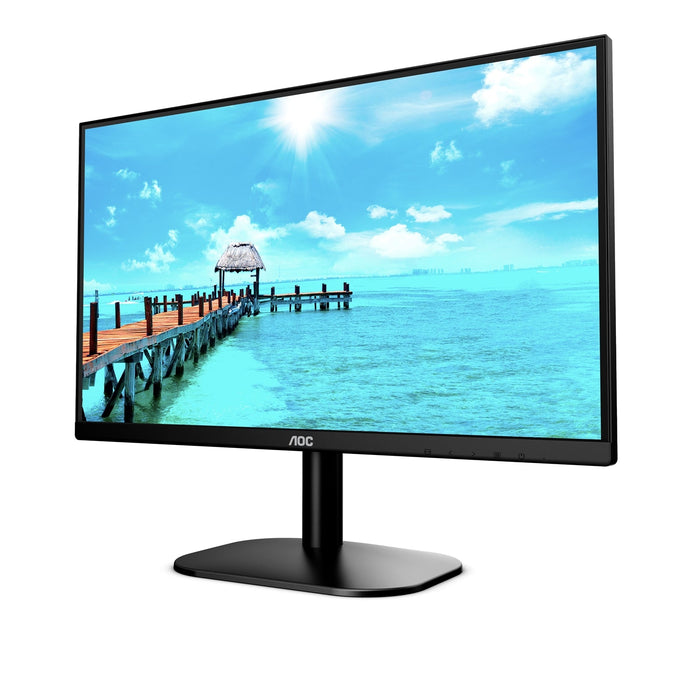 AOC 22B2H/EU 21.5 Inch Frameless Monitor, Full HD, Widescreen, VGA, HDMI, 4ms, 75Hz, VESA, Tilt-Monitors-Gigante Computers