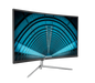AOC C32 V1Q Curved 31.5" Monitor 1920 x 1080 1800R HDMI Display Port - Refurbished-Monitors-Gigante Computers