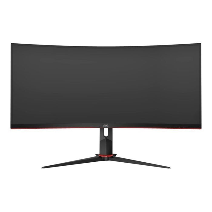 AOC CU34G2X/BK 34" WQHD 1ms VGA / HDMI / Display Port Freesync Height Adjustable Curved Monitor-TFT Monitors-Gigante Computers