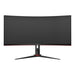 AOC CU34G2X/BK 34" WQHD 1ms VGA / HDMI / Display Port Freesync Height Adjustable Curved Monitor-TFT Monitors-Gigante Computers