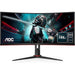 AOC CU34G2X/BK 34" WQHD 1ms VGA / HDMI / Display Port Freesync Height Adjustable Curved Monitor-TFT Monitors-Gigante Computers