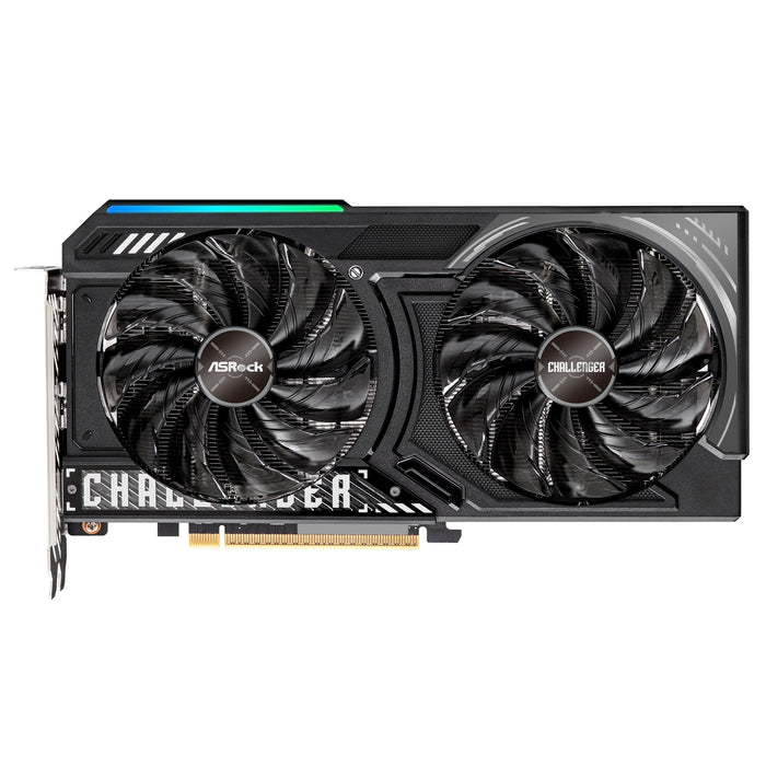 ASRock AMD Radeon RX 9060 XT Challenger OC 8GB GDDR6 Graphics Card, 2048 Streams, 3290MHz Boost Clock, Dual Fan, 2x DisplayPorts / 1x HDMI Port-Graphics Cards-Gigante Computers