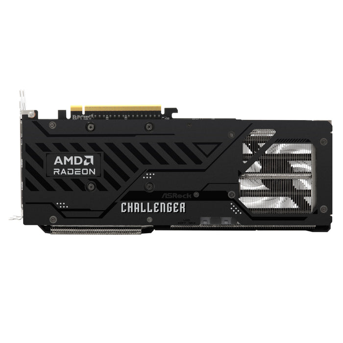 ASRock AMD Radeon RX 9070 XT Challenger 16GB GDDR6 Graphics Card, 4096 Streams, 2970MHz Boost Clock, Triple Fan, 3x DisplayPorts / 1x HDMI Port-Graphics Cards-Gigante Computers