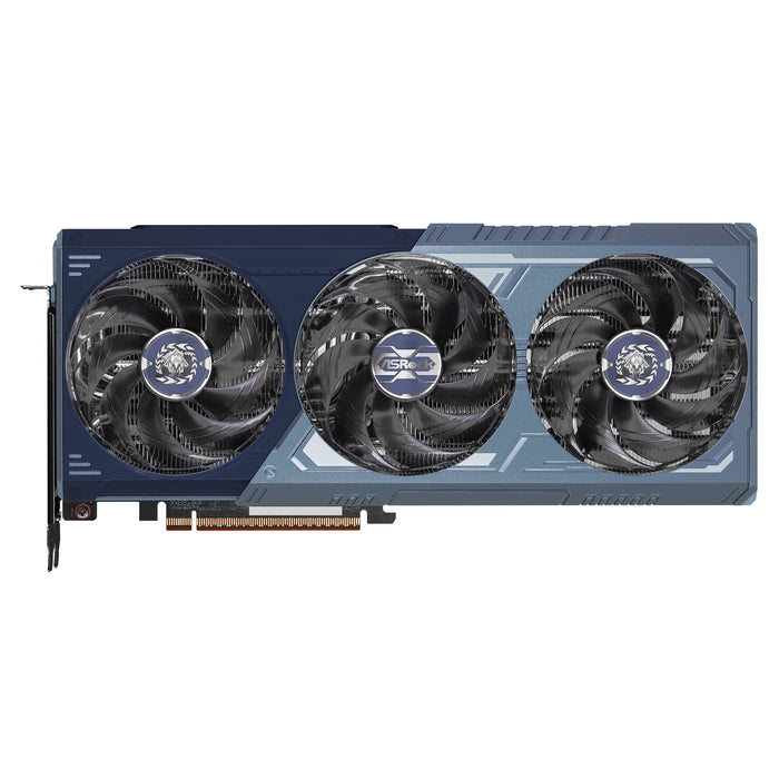ASRock AMD Radeon RX 9070 XT Monster Hunter Wilds Edition 16GB GDDR6 Graphics Card, 4096 Streams, 2970MHz Boost Clock, Triple Fan, 3x DisplayPorts / 1x HDMI Port-Graphics Cards-Gigante Computers