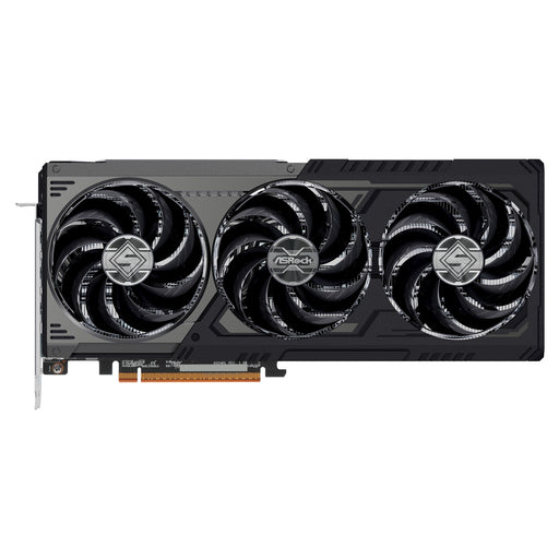 ASRock AMD Radeon RX 9070 XT Steel Legend Dark 16GB GDDR6 Graphics Card, 4096 Streams, 2970MHz Boost Clock, Triple Fan, 3x DisplayPorts / 1x HDMI Port-Graphics Cards-Gigante Computers