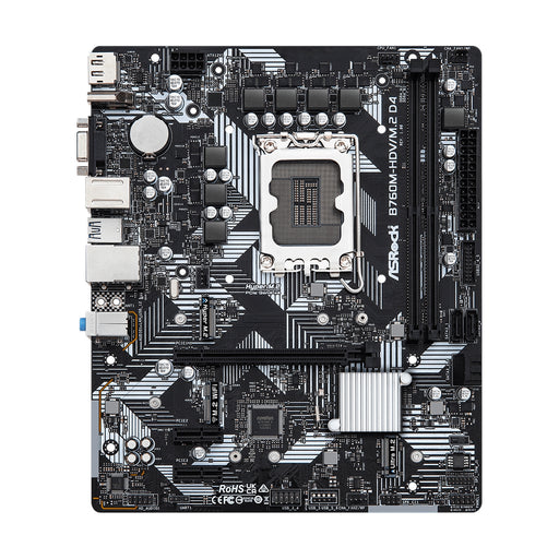ASRock B760M-HDV/M.2 D4 Motherboard-Motherboards-Gigante Computers