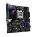ASRock B850M Riptide WiFi PHANTOM GAMING AMD AM5 Socket Motherboard, Micro-ATX, 4x DDR5 Slots, 3x M.2 Sockets, 2x USB-C Port, Fitted I/O Shield, 2.5GbE LAN, Wi-Fi 7, 1x DisplayPort / 1x HDMI Port-Motherboards-Gigante Computers