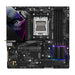 ASRock B850M Riptide WiFi PHANTOM GAMING AMD AM5 Socket Motherboard, Micro-ATX, 4x DDR5 Slots, 3x M.2 Sockets, 2x USB-C Port, Fitted I/O Shield, 2.5GbE LAN, Wi-Fi 7, 1x DisplayPort / 1x HDMI Port-Motherboards-Gigante Computers