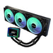 ASRock Challenger 360 Digital AIO Liquid CPU Cooler, 360mm Radiator, Triple 120mm PWM ARGB Fans, 3? Digital Display, Intel LGA1700/1851 & AMD AM5/AM4 Compatible-Fans-Gigante Computers
