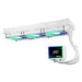 ASRock Challenger 360 Digital White AIO Liquid CPU Cooler, 360mm Radiator, Triple 120mm PWM ARGB Fans, 3? Digital Display, Intel LGA1700/1851 & AMD AM5/AM4 Compatible-Fans-Gigante Computers