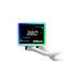ASRock Challenger 360 Digital White AIO Liquid CPU Cooler, 360mm Radiator, Triple 120mm PWM ARGB Fans, 3? Digital Display, Intel LGA1700/1851 & AMD AM5/AM4 Compatible-Fans-Gigante Computers