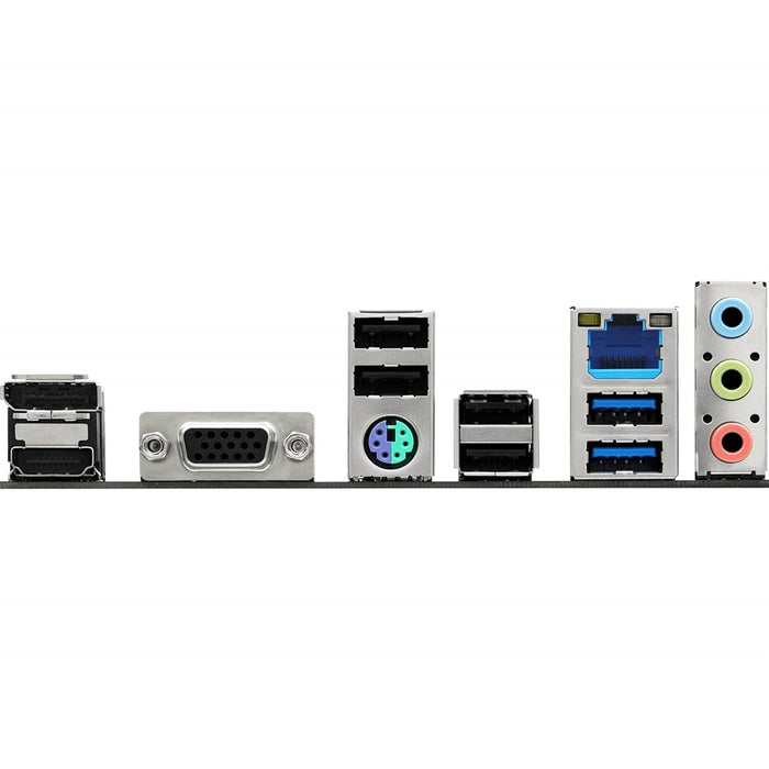 ASRock H810M-X Intel Socket 1851 Motherboard, 2 x DDR5 DIMM Slots, 1 x M.2 Socket (Key E), 1 x USB 3.2 Type-C, 2.5G LAN, 1 x HDMI Port/ 1 x Display Port-Motherboards-Gigante Computers