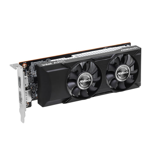 ASRock Intel Arc A310 Low Profile 4GB GDDR6 Graphics Card, 2000 MHz Base Clock, Dual Fan, 1x DisplayPorts / 1x HDMI Port-Graphics Cards-Gigante Computers