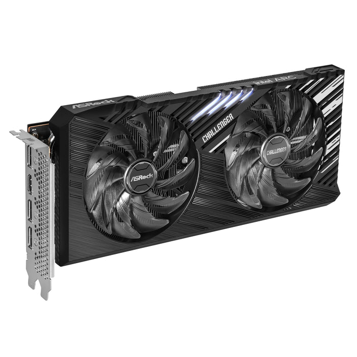 ASRock Intel Arc A750 Challenger SE OC 8GB GDDR6 Graphics Card, 2200 MHz Base Clock, Dual Fan, 3x DisplayPorts / 1x HDMI Port-Graphics Cards-Gigante Computers