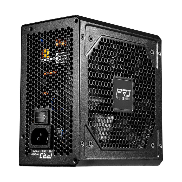 ASRock PRO-750B 750W ATX Power Supply Unit, 80 Plus Bronze Certified, 120mm Silent Cooling Fan, High Efficiency PSU-Power Supplies-Gigante Computers
