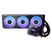 ASRock Phantom Gaming 360 LCD AIO Liquid CPU Cooler, 360mm Radiator, Triple 120mm PWM ARGB Fans, LCD Display, Intel LGA1700/1851 & AMD AM5/AM4 Compatible-Fans-Gigante Computers
