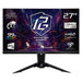 ASRock Phantom Gaming PG27QFW2A 27 Inch QHD (2560 x 1440) IPS Gaming Monitor, 400Hz 1ms (MPRT) Response Time, 2 x HDMI 2.0, 1 x DisplayPort 1.4, Height Adjustable-Monitors-Gigante Computers