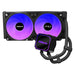 ASRock Pro 240 ARGB AIO Liquid CPU Cooler, 240mm Radiator, Dual 120mm PWM Fans, Addressable RGB, Intel LGA1700/1851 & AMD AM5/AM4 Compatible-Fans-Gigante Computers